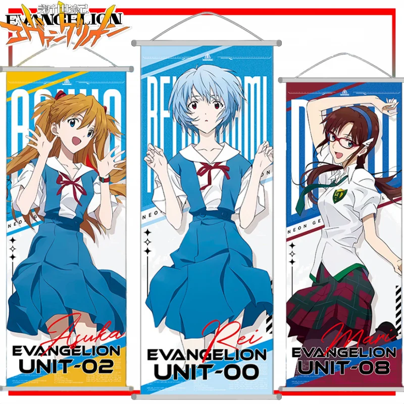 Evangelion Anime Merchandise - Neon Genesis Evangelion Long Scroll Wall