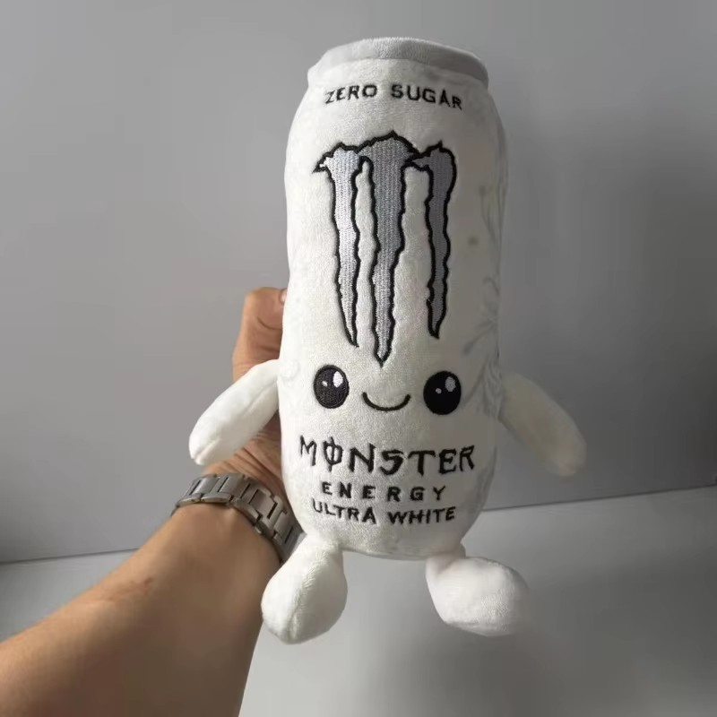 Anime Merchandise Figure - Zero Sugar White Monster Energy Drink