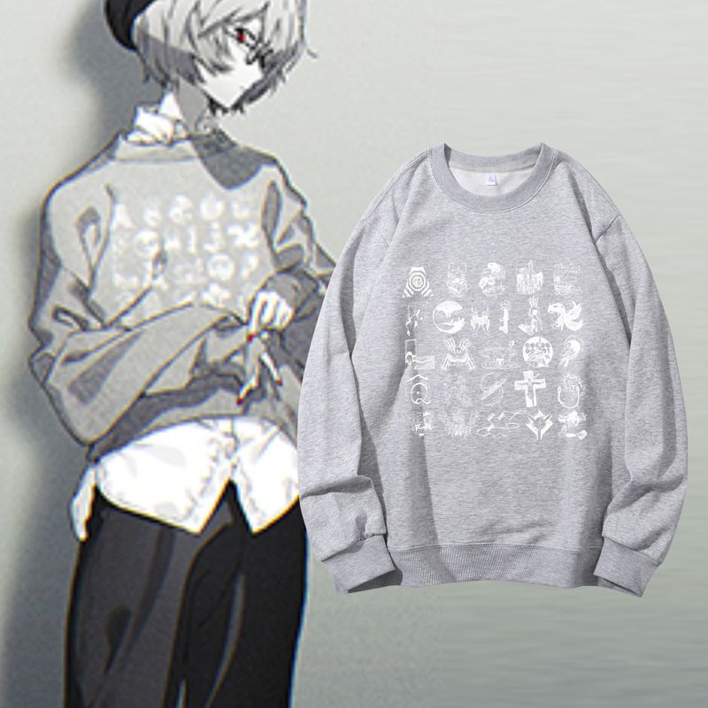 Evangelion Anime Merchandise - Neon Genesis Evangelion Asuka Rei Long‑Sleeve