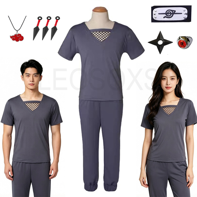 Anime Merchandise Brands - Uchiha Itachi Cosplay Costume Anime Akatsuki