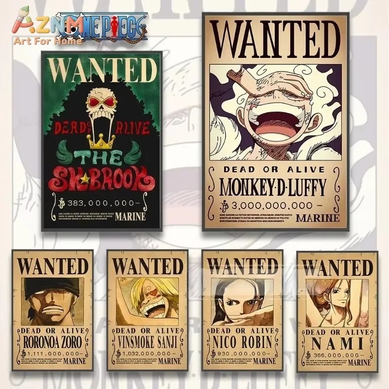 AZNM One Piece Luffy Gear 5 Wa - Anime Merchandise Posters review and price