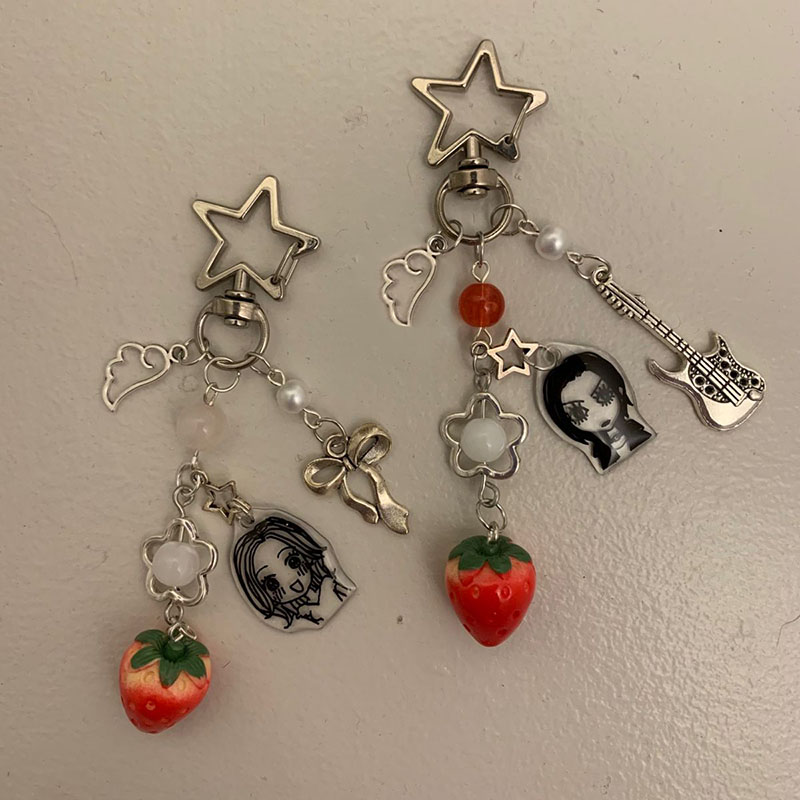 Nana Hachi keychains y2k handm - Nana Anime Merchandise review and price