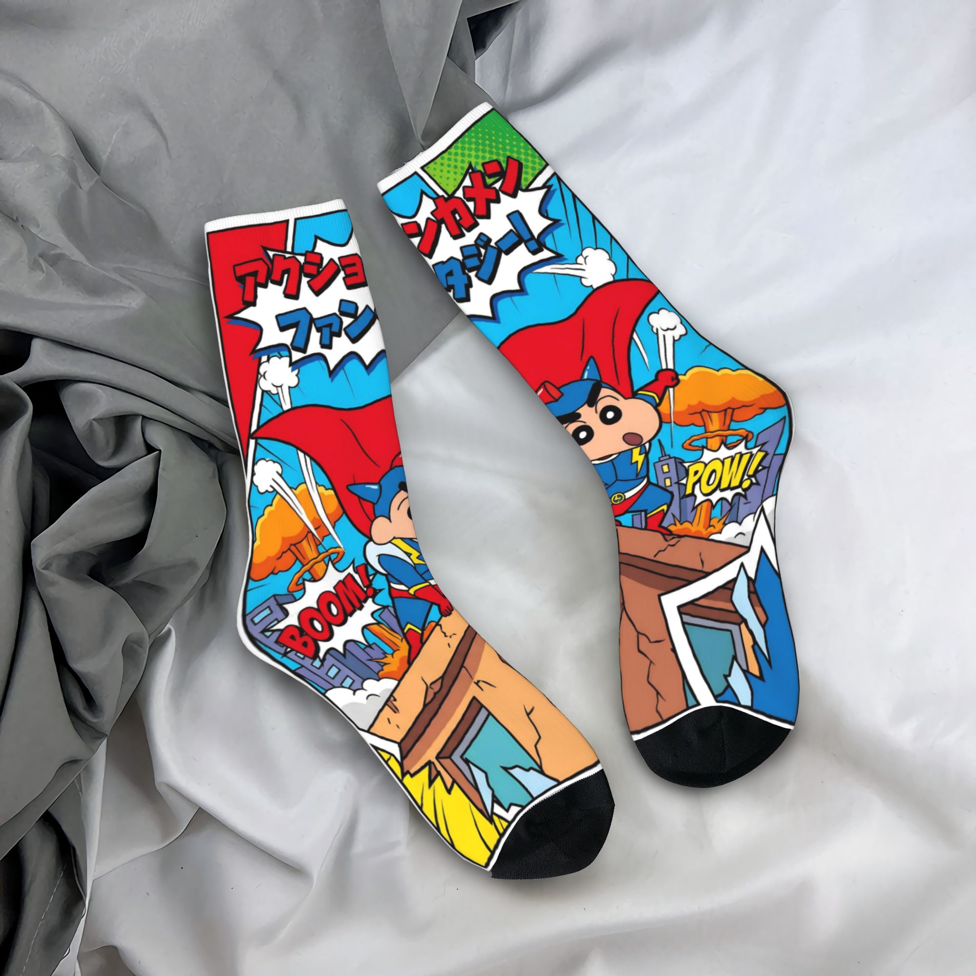 shins-chans anime Socks Mercha - Anime Merchandise For Men review and price