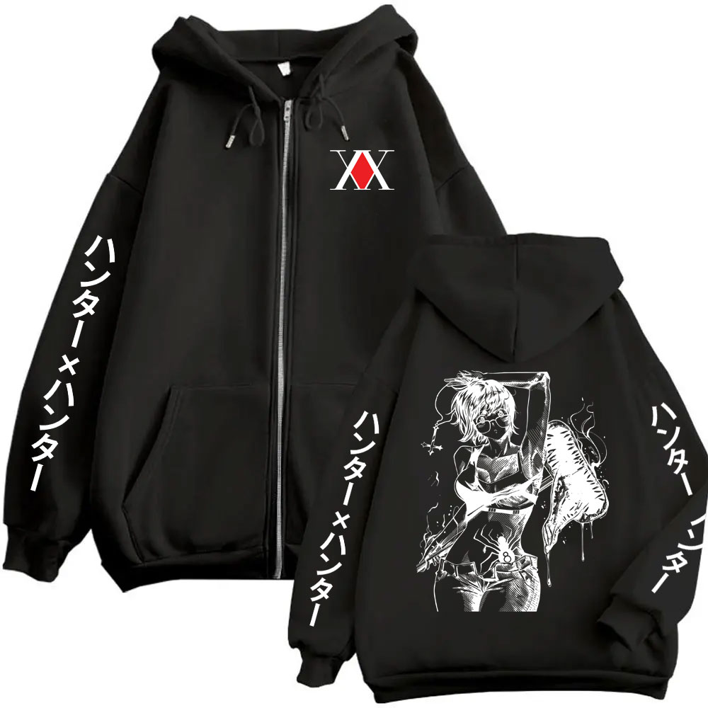 Anime Hunter X Hunter Zipper H - Anime Merch Hoodie review and price