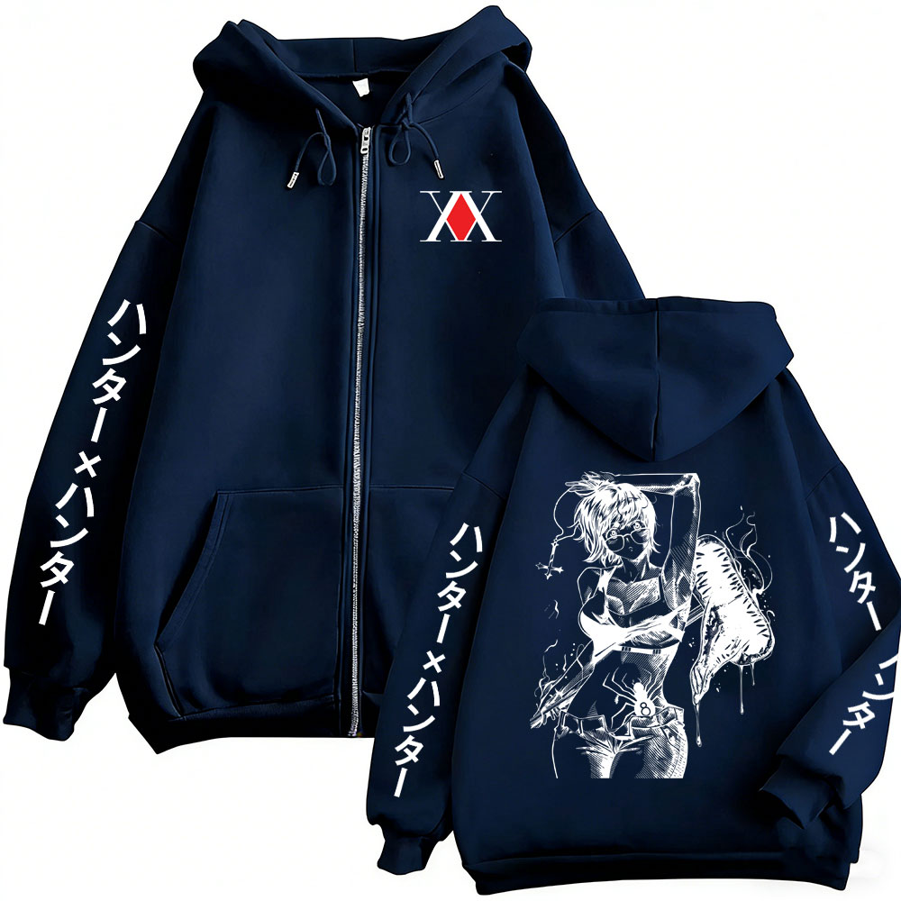 Anime Hunter X Hunter Zipper H - Anime Merch Hoodie review and price