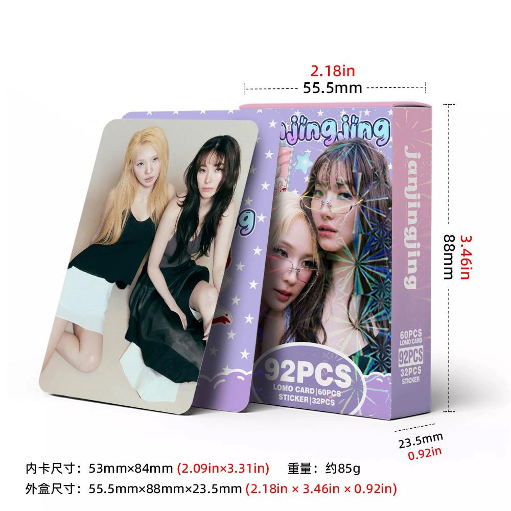 JanJingJing Idol Lomo Cards Se - Sticker Sheet Set review and price