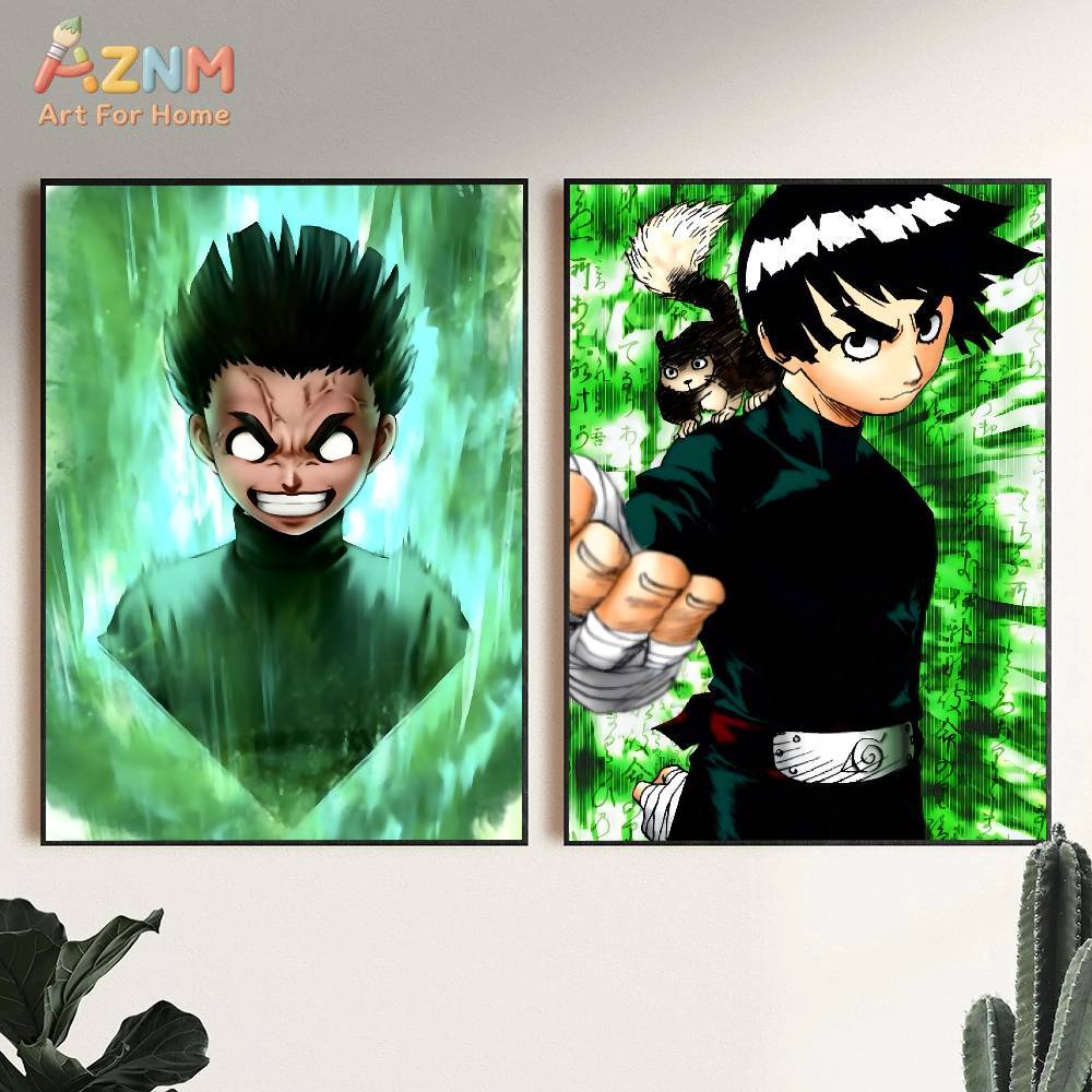 AZNM Naruto Rock Lee The Taiju - Anime Merchandise Posters review and price