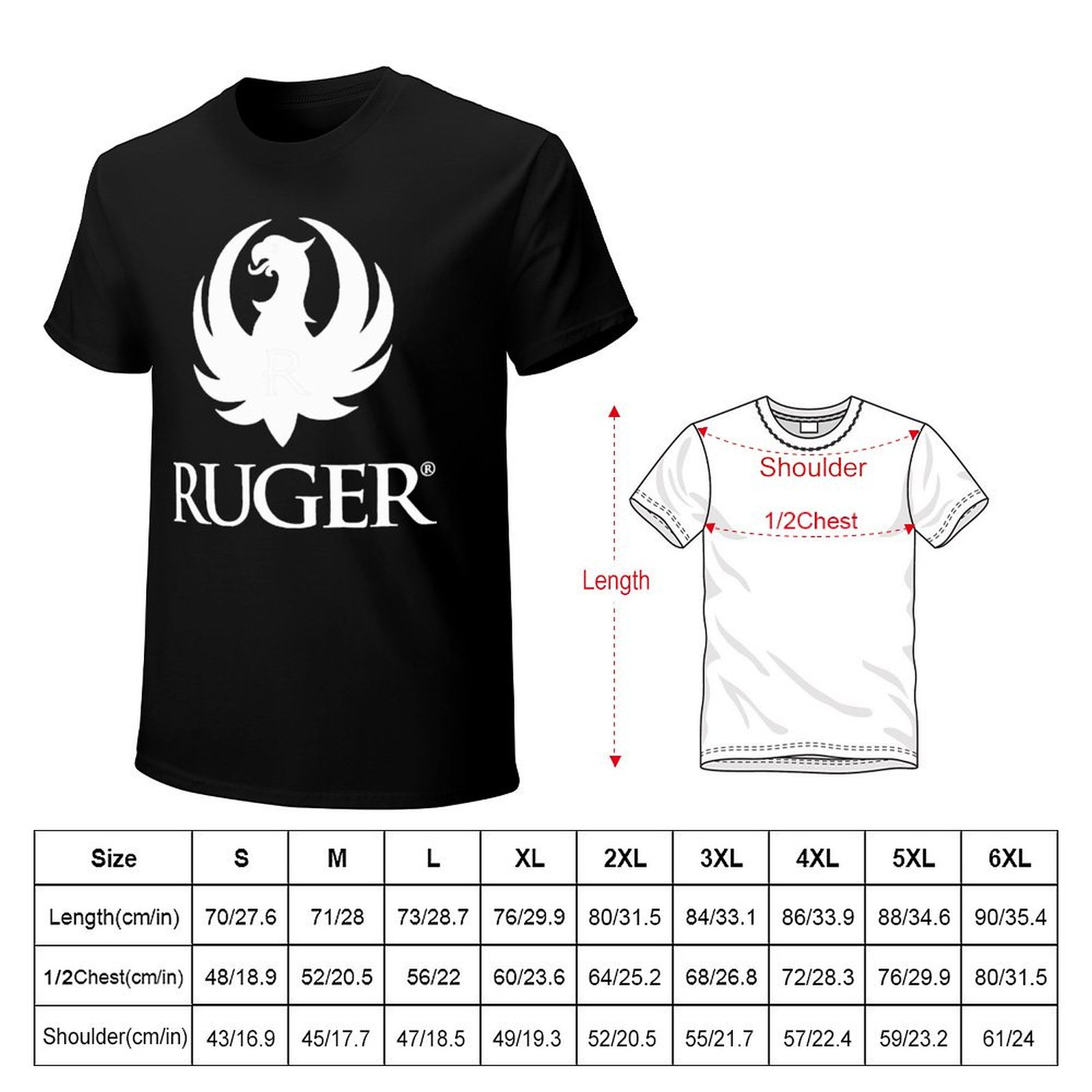 R.uger Logo Merchandise T-Shir - Anime Merchandise For Men review and price