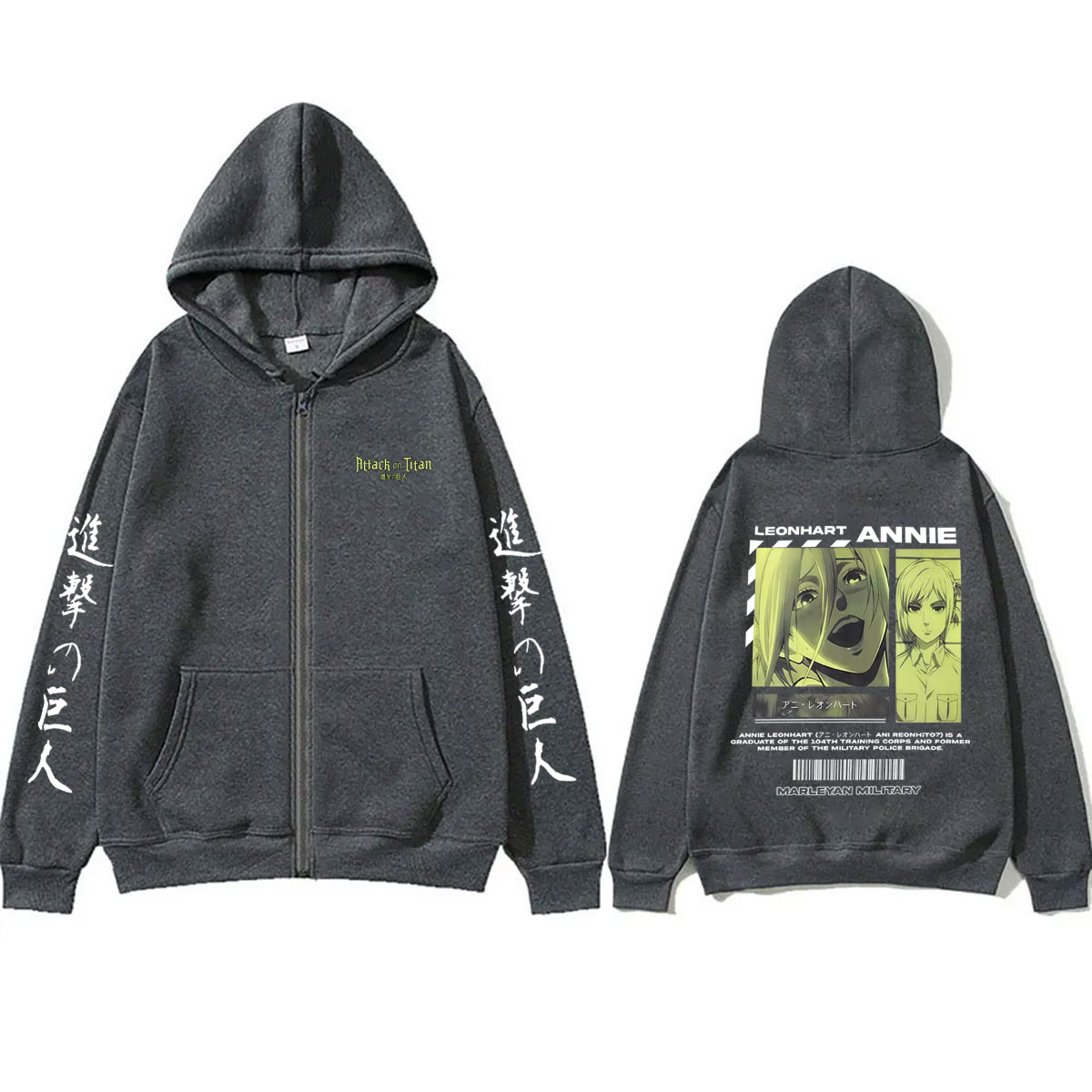 Anime Attack on Titan Annie Le - Anime Merch Hoodie review and price