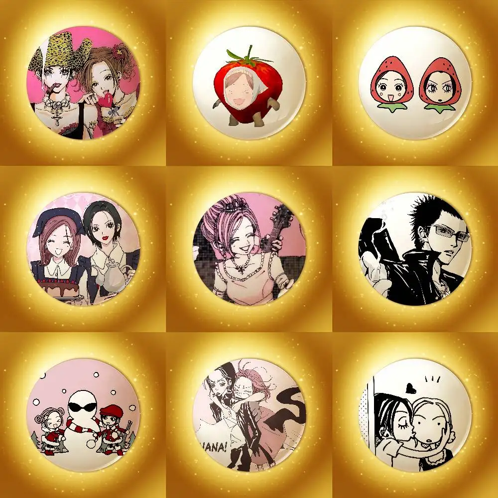 Anime N-NANA Enamel Pins Handm - Nana Anime Merchandise review and price