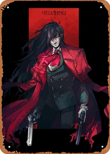 Anime Metal Poster Hellsing fi - Anime Merchandise Posters review and price