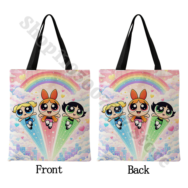 Kawaii The Powerpuffs Girls An - Anime Merchandise Bag review and price
