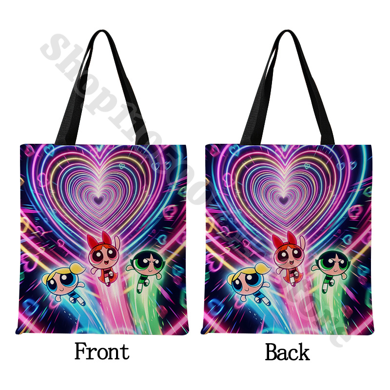 Kawaii The Powerpuffs Girls An - Anime Merchandise Bag review and price