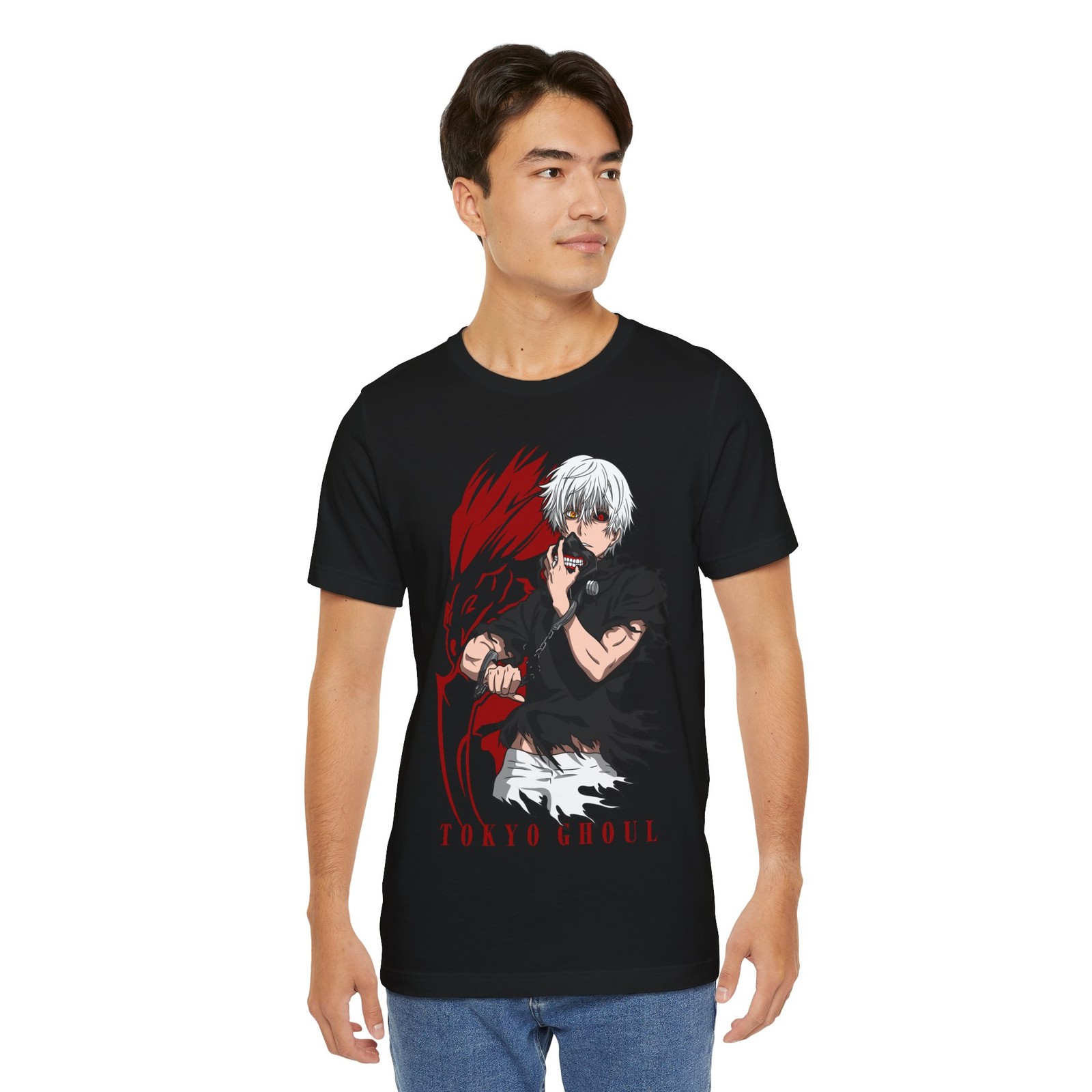 Tokyo Ghoul Anime Tee, Unisex  - Anime Merchandise For Men review and price
