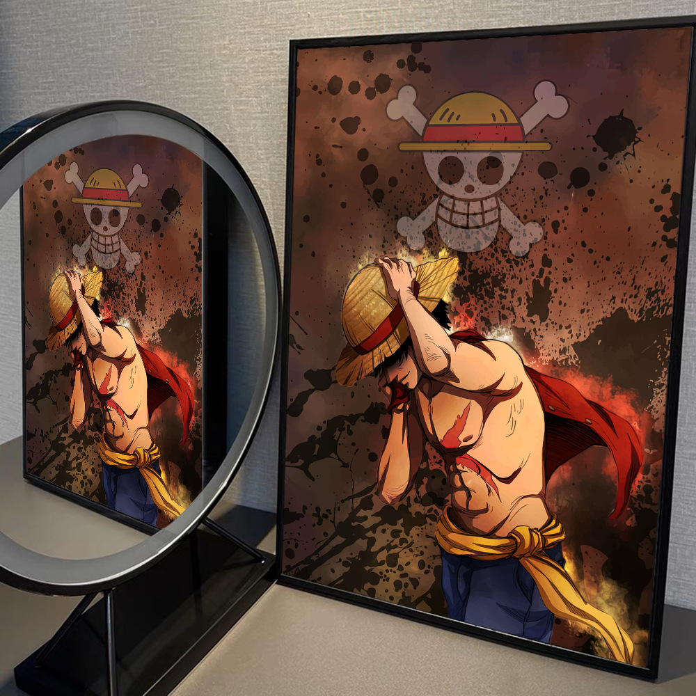 One Piece Anime Canvas Poster  - Anime Merchandise Posters review and price