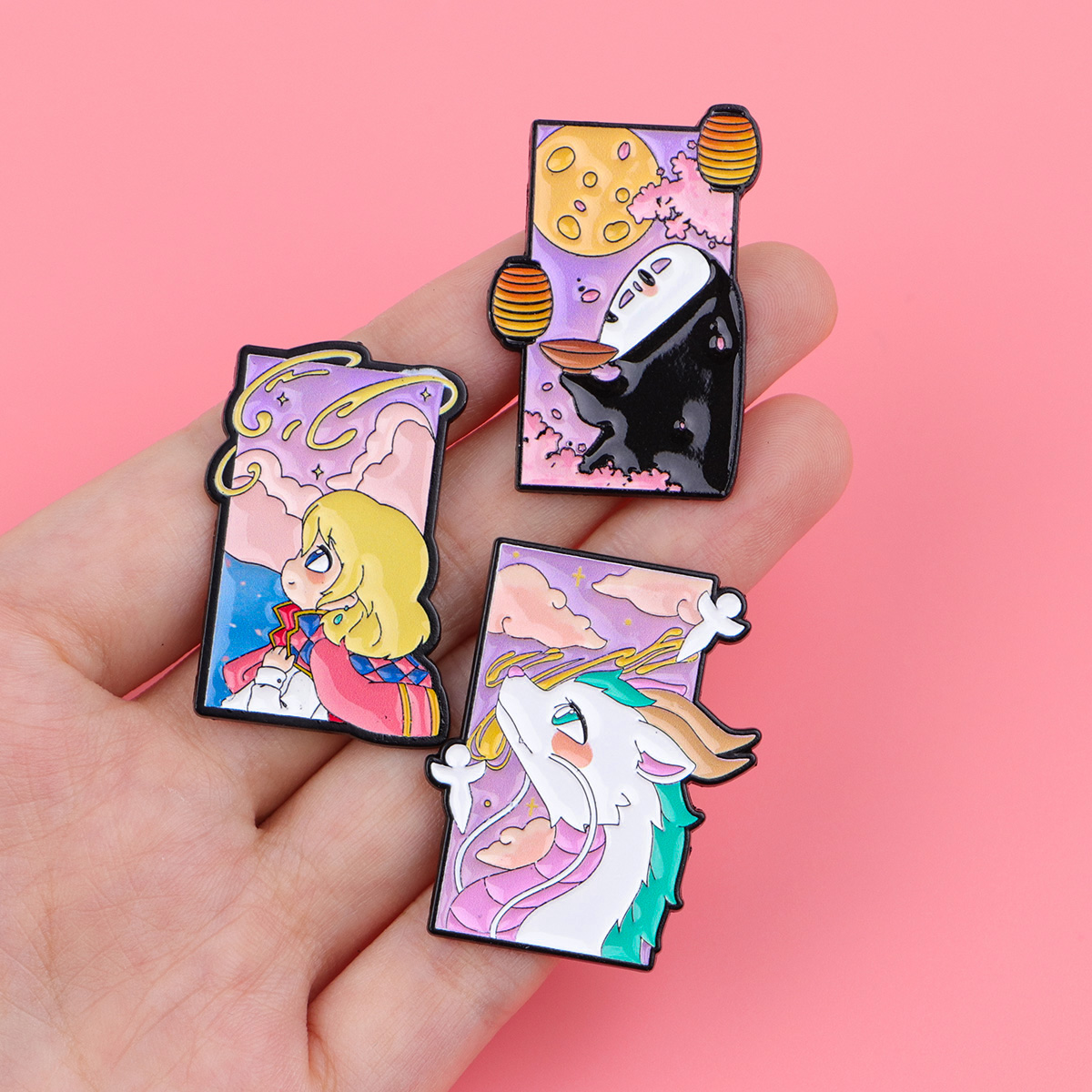 Healing Anime Series Enamel Pi - Anime Merchandise Bag review and price
