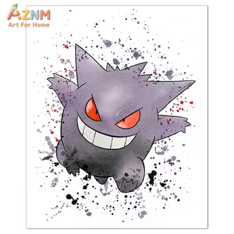 1PC ，Anime Pokemon Canvas Pain - Anime Merchandise Posters review and price