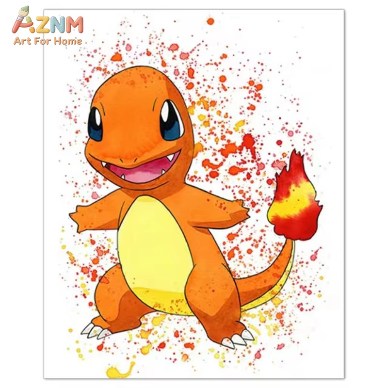 1PC ，Anime Pokemon Canvas Pain - Anime Merchandise Posters review and price