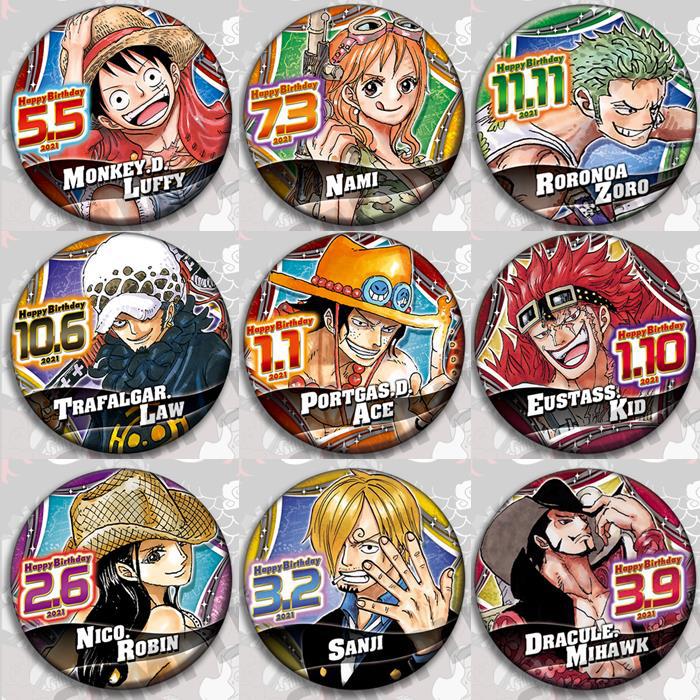 One Piece Anime Badge Pin Set  - Anime One Piece Merchandise review and price